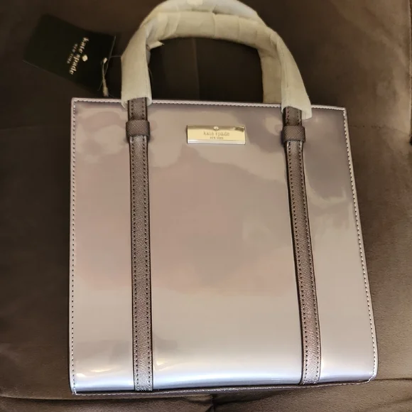 NWT Kate Spade Purple Handbag, Wallet w/ KS Dust Bag *OPEN TO REASONABLE OFFERS* - Picture 2 of 10